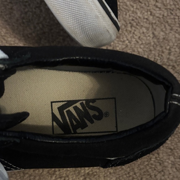 Vans Black and White Women's Old Skool Sneakers - Picture 2 of 4